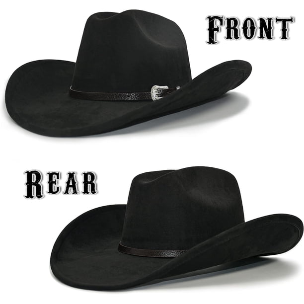 Cowboy Hat for Women and Men with Shapeable Wide Brim - Felt  display picture 3