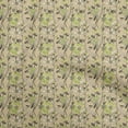 thumbnail image 1 of oneOone Polyester Spandex Dusty Green Fabric Floral Sewing Craft Projects Fabric Prints By Yard 56 Inch Wide, 1 of 4