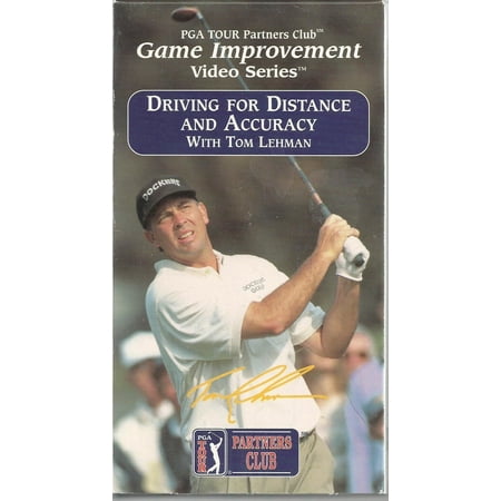 Tom Lehman Memorabilia - DRIVING FOR DISTANCE AND ACCURACY WITH TOM LEHMAN vhs