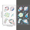 thumbnail image 3 of Cqxid Autocollants à Moins de 5$ Dessin Animé Bleu Lumineux Autocollants Temporaires pour Tatouage Enfants Autocollants Imperméables, 3 of 3