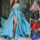 thumbnail image 4 of Vestido largo sexy con cuentas de encaje para mujer Vestido de noche de banquete de cola Vestido de cuentas de encaje para mujer, 4 of 5