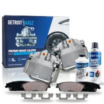 Detroit Axle - Rear Disc Brake Calipers Brakes Brake Pads Replacement for Cadillac Escalade GMC Yukon
