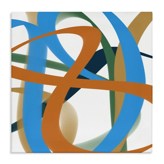 Stupell Industries Dynamic Elemento Movement Canvas Wall Art design by Atelier Posters, 17 x 17