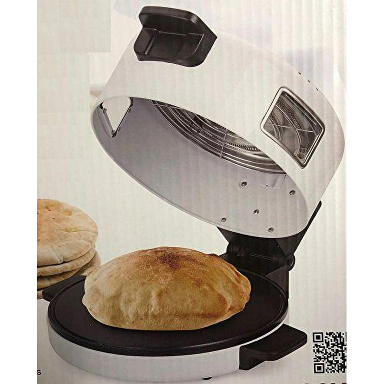 Electric Arabic Persian Pita Bread Maker 11.5 Non Stick Toaster Saj  Tortilla Pan