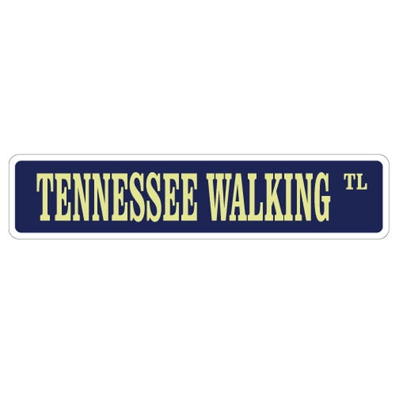 TENNESSEE WALKING HORSE Street Sign horses farm walker trainer riding | Indoor/Outdoor |  36" Wide