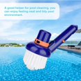 thumbnail image 4 of Corner Cleaning Brush Pool Corner Brush Pool Cleaning Brush Spa Cleaning Brushes, Brush for Cleaning and Vacuuming the Bottom of the Pool, 4 of 4