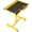 Yellow, variant on Portable Adjustable Height Work Table with Drawer for Garage, Heavy Duty Steel Repair Bench with 220 lb Capacity, Red