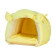thumbnail image 3 of Stgfyxgs Bird Cage Nest Birds Hut Hideaway Cage Accessories Tent Bed Soft Bird House Parrot Hanging Nest for Parakeets Macaw Cockatoos Yellow, 3 of 9