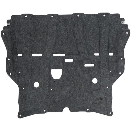 OEM Grade Engine Splash Shield Under Cover Compatible with 2022-2024 Mitsubishi Outlander 2.5L 4-Cyl Center Plastic OEM 5370C424 Under Engine Undercarriage Protection Road Debris Shield