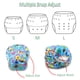 thumbnail image 4 of Pañales de natación Wegreeco para bebés y niños pequeños, reutilizables, azul marino, paquete de 3, 4 of 8