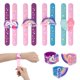 thumbnail image 1 of Pulseras Little World de silicona para fiestas infantiles, 8 unidades, de Slap Bracelets, 1 of 3