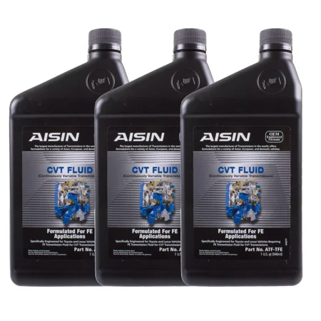 Aisin 3 Quart Auto Trans Fluid CVT ATF-TFE for UX200 iM iQ Corolla 3 x 1qt