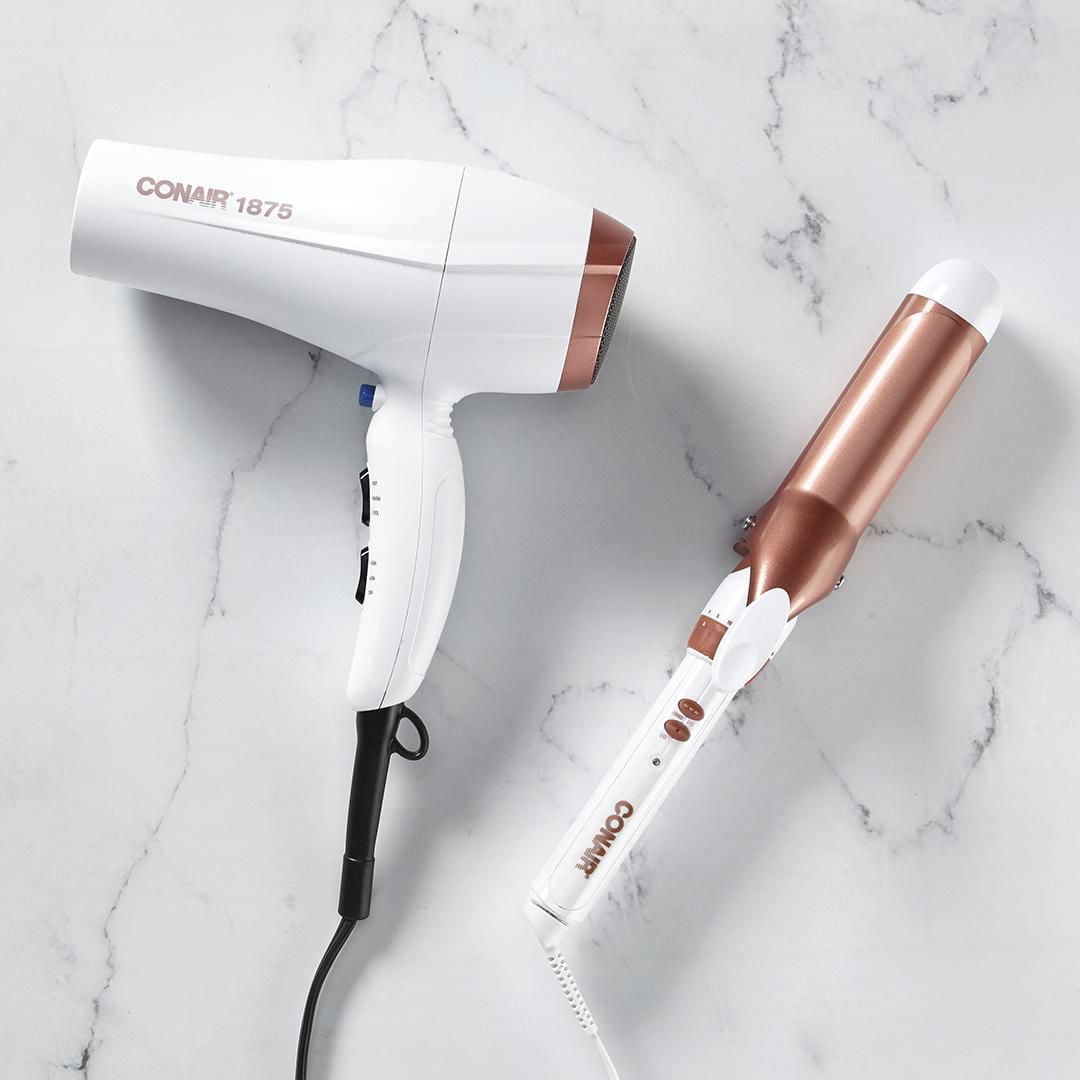 Sche-cheveux en céramique double