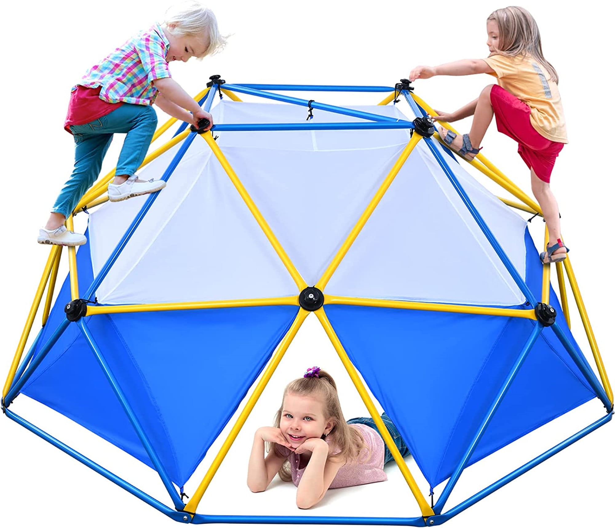 KLOKICK Dome Climber with Canopy, 8 FT Climbing Dome for Kids, 1000 LBS