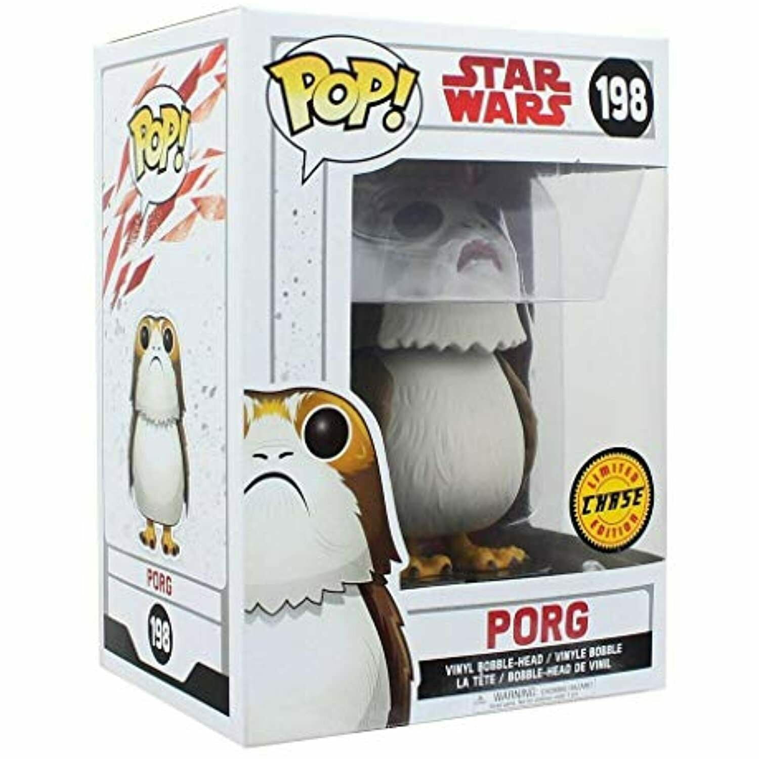 Details about   Funko Pop Porg Chase Edition Star Wars The Last Jedi 