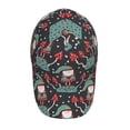 thumbnail image 2 of Kdxio Unisex Gnome With Mushroom 2 Pattern Baseball Cap Unisex Washed Classic Adjustable Hat, 2 of 5