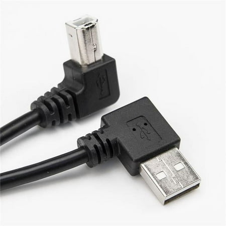 UPC: 0810606031205 | Rocstor Premium 3ft USB Type A Right Angle to USB Type B Right Angle Cable – M/M