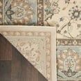 thumbnail image 3 of Nourison Living Treasures 30" x 144" Wool Indoor Rug in Ivory-Aqua, 3 of 5