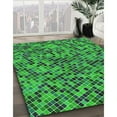 thumbnail image 3 of Ahgly Company Machine Washable Indoor Rectangle Transitional Forest Green Area Rugs, 2' x 5', 3 of 7