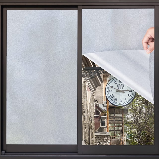 Película de privacidad para ventanas bloqueador solar vidrio esmerilado JAMW Sencillez