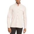 thumbnail image 1 of Kenneth Cole Mens Greenpoint Button Up Shirt, Pink, Small, 1 of 1
