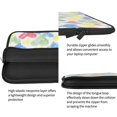 thumbnail image 5 of Bingfone Hand Drawn Colored Hearts Laptop Sleeve Case 13 Inch, 360° Protective Computer Carrying Bag, 5 of 9