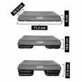 thumbnail image 4 of Banco Step Tayga  72 cm. Gris, 4 of 5