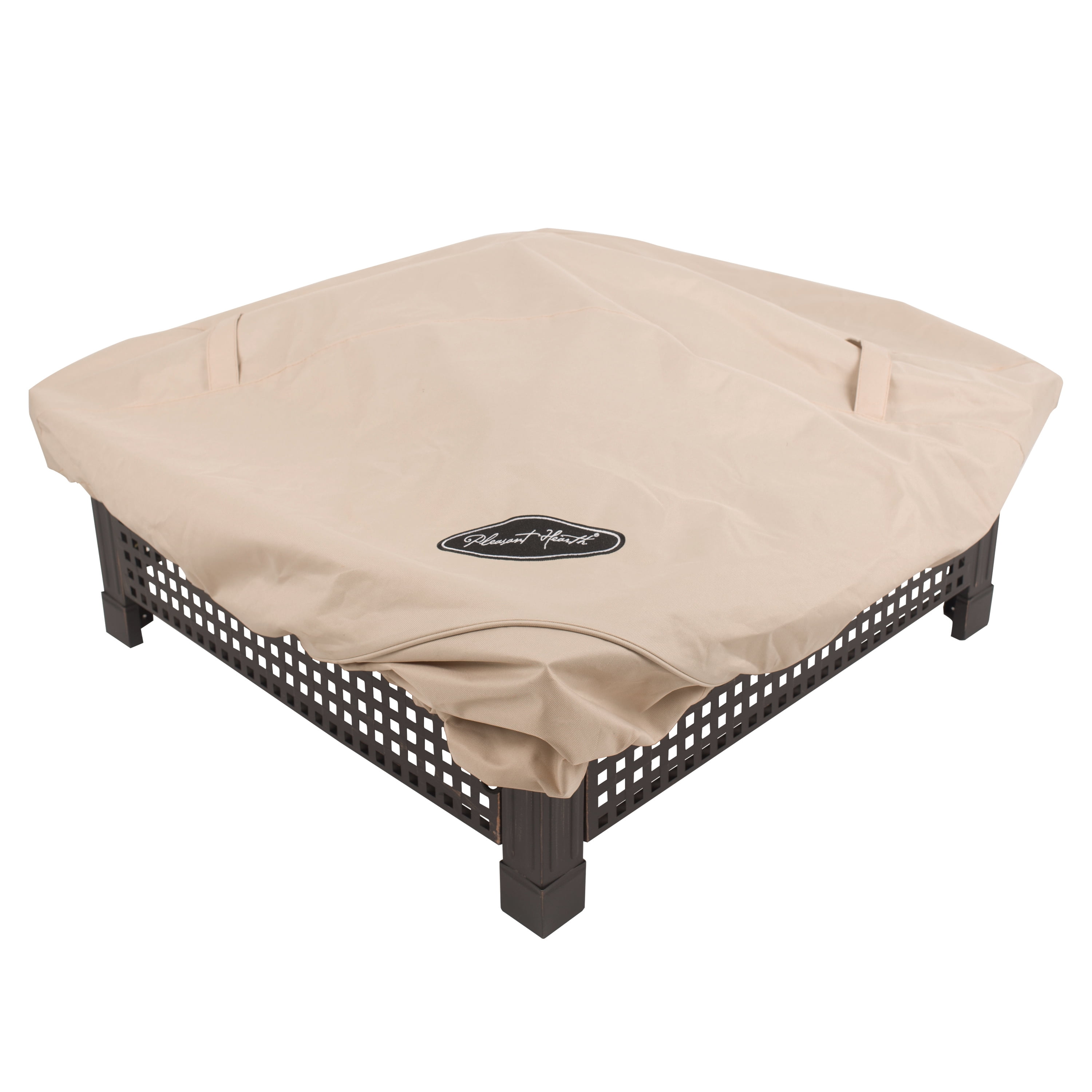 Pleasant Hearth OFC211S Medium Square Fire Pit Cover