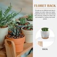 thumbnail image 4 of Viveous Stable Wooden Plant Stand Flower Pot Base Holder Garden Flower Display Stand for Garden, 4 of 11