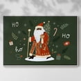 thumbnail image 3 of Little St. Nick Collection A - Framed Gallery Wrapped Holiday Canvas - 27 x 41 - White Frame, 3 of 9