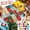 A002- Style B, variant on Christmas Quilt Squares with Pre-Cut Edges and Holiday Prints, 100% Cotton Quilting Squares for Seasonal Patchwork Projects and Creative Crafting, Festive Christmas Gift Ideas for