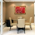 thumbnail image 5 of Tori Home Branches Of An Almond Tree In Blossom by Vincent Van Gogh Framed Painting in Red, 5 of 5