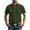 Army Green, variant on CHGBMOK Mens Shirts Linen Short Sleeve Casual Beach Summer Wedding Button Down Tops,Sizes S-3XL