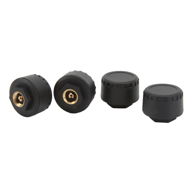Alarma de temperatura monitor tpms, alertas de alarma impermebles ip67 de monitoreo de presio de neumantes de alta velocidad 4 sensores externos pantalla en tiempo