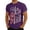tshirts 24#Purple, variant on WAYUTE Men's 250th Anniversary USA Shirt National Flag Colors Patriotic Short Sleeve Crew Neck Tee Casual Holiday Independence Day T Shirts