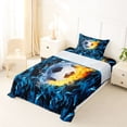thumbnail image 5 of Erosebridal Soccer Theme Twin Sheet Sets,Boys Ball Sport Bedding For Kids 3 Pieces, 5 of 6
