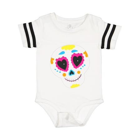 

Inktastic Decorated Skull Gift Baby Boy or Baby Girl Bodysuit