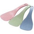 thumbnail image 1 of Reusable Soup Cereal Spoon, Unbreakable Dinner Utensil, Natural Wheat Straw Material, Biodegradable, Solid Color, 3 Piece Set, 19cm x 6cm / 7.5 x 2.36 Inches, Heat Resistant &, 1 of 7