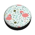 thumbnail image 2 of Kdxio Spare Tire Cover for RV Trailer, Waterproof Wheel Cover,Camper Spare Tire Cover Fit for Rv SUV Truck Travel Trailer 14 inch-Cute Flamingo, 2 of 8
