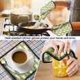 thumbnail image 5 of Pioneer Flower Floral Print Pattern 1-Pack Oven Mitts Set, Heat Resistant Kitchen Gloves, 7.7" X 12", 5 of 6
