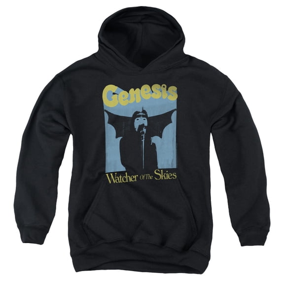 Genesis Watcher Of The Skies Youth Pullover Hoodie Sweatshirt Black