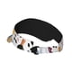 thumbnail image 2 of Fotbe Wine Bottles Glasses Visera Deportiva con Diseño, Gorra Abierta Ajustable de Algodón para Mujer y Hombre, 2 of 7
