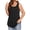 Black, variant on Fantaslook Summer Women Tank Tops U Neck Casual Flowy Sleeveless T-shirts