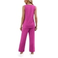 thumbnail image 5 of Conjunto de dos piezas de ropa de verano WIHOLL para mujer, pantalones anchos, 5 of 5