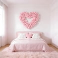 thumbnail image 4 of Valentine Decor Heart Wreath Red Rose Garland Wall Hanging Valentine's Day Decorations Valentine Decor Romantic Home Valentine Decor, 4 of 9