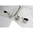 thumbnail image 4 of Kingston Brass KS1028PKL Duchess Two-Handle Wall Mount Roman Tub Faucet, Brushed Nickel, 4 of 8