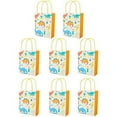 thumbnail image 1 of Talking Tables Dinosaur Treat Favor Party Bags 8pk, One, Multicolour, 1 of 4