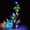Style 2, variant on Butterfly Solar String Lights Outdoor, 20 LED Waterproof Butterfly Fairy Lights Decorative for Christmas Holiday Wedding Garden Home Balcony