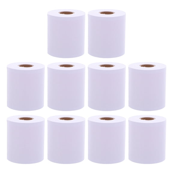 10 Rolls EKG Paper: ECG Chart Paper ECG Medical Roll Single Channel - Thermal Chart for Medical Recording High Precision - Electrocardiographs Supplies