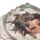 thumbnail image 4 of Cortina de ducha Kimetsu con diseño de dibujos animados, con 12 ganchos, impermeable, lavable, de poliéster, para decoración del baño, 60 x 72 pulgadas, de hierro, 4 of 8